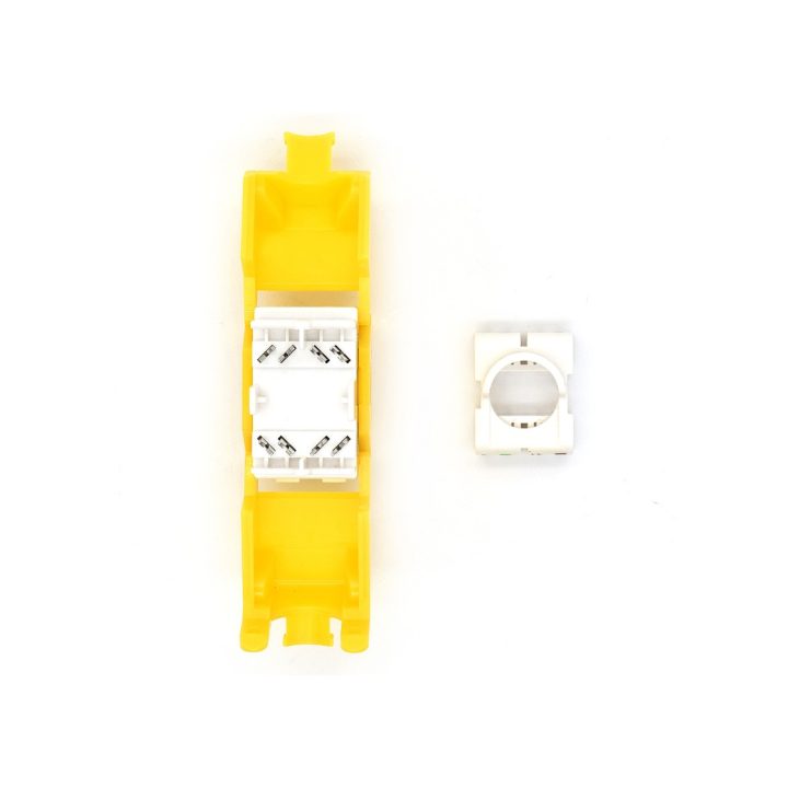 WP Keystone Cat. 6a UTP RJ45/Fêmea Amarelo (WPC-KEY-6AUP-TL/Y)