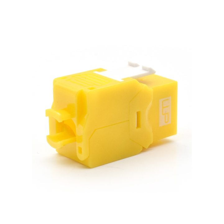 WP Keystone Cat. 6a UTP RJ45/Fêmea Amarelo (WPC-KEY-6AUP-TL/Y)