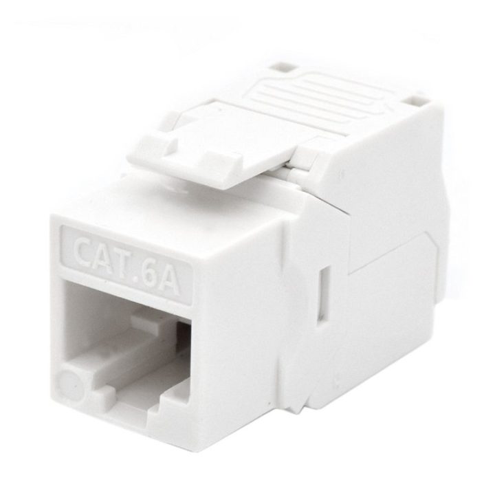 WP Keystone Cat. 6a UTP RJ45/Fêmea Amarelo (WPC-KEY-6AUP-TL/Y)