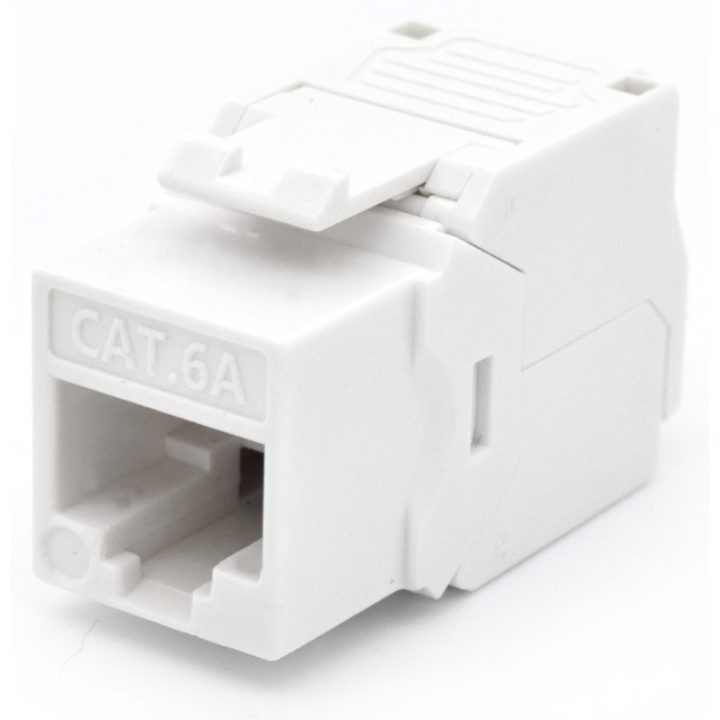 WP Keystone Cat. 6a UTP RJ45/Fêmea Amarelo (WPC-KEY-6AUP-TL/Y)