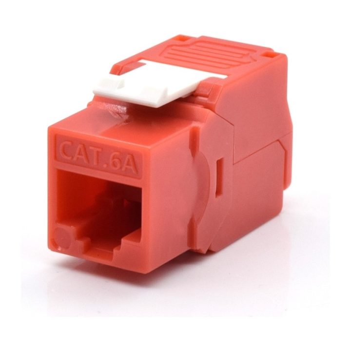 WP Keystone Cat. 6a UTP RJ45/Fêmea Amarelo (WPC-KEY-6AUP-TL/Y)