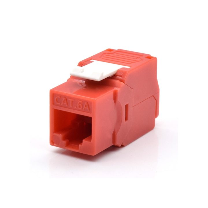 WP Keystone Cat. 6a UTP RJ45/Fêmea Amarelo (WPC-KEY-6AUP-TL/Y)