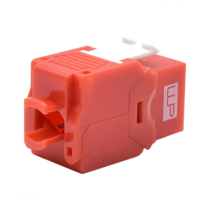 WP Keystone Cat. 6a UTP RJ45/Fêmea Amarelo (WPC-KEY-6AUP-TL/Y)