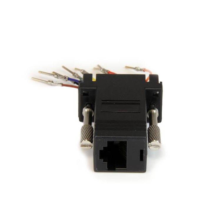 StarTech.com Adaptador Conversor Modular Série de DB9 para RJ45 -…