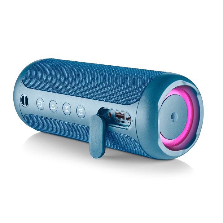 NGS ROLLER FURIA 2 Blue Portable Stereo Speaker 15 W