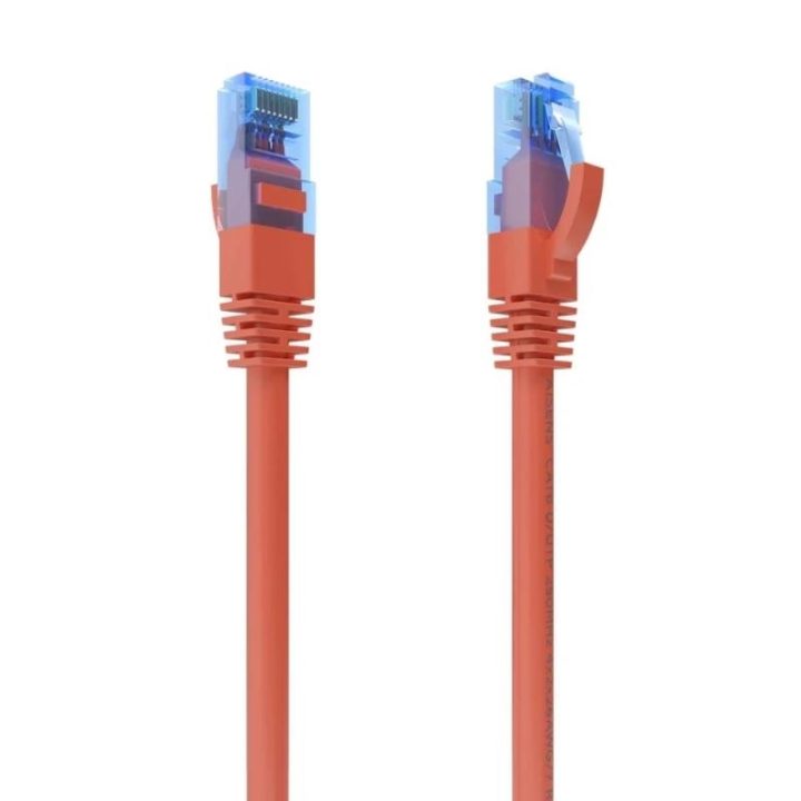AISENS Cat.6 UTP AWG26 CCA RJ45 Patch Cable, Red, 25 cm