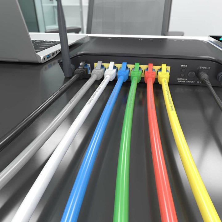 AISENS Cat.6 UTP AWG26 CCA RJ45 Patch Cable, Red, 25 cm