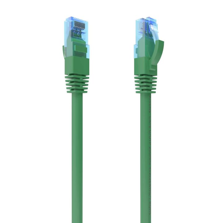AISENS Cat.6 UTP AWG26 CCA RJ45 Patch Cable, Green, 30 cm