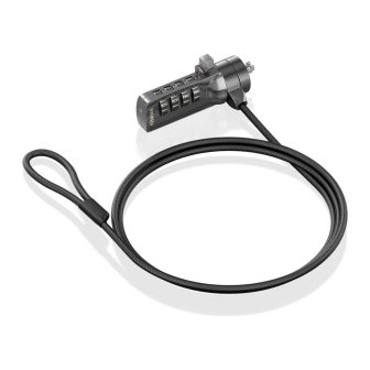 AISENS Security Cable with Combination Lock for Computer, Monitor…