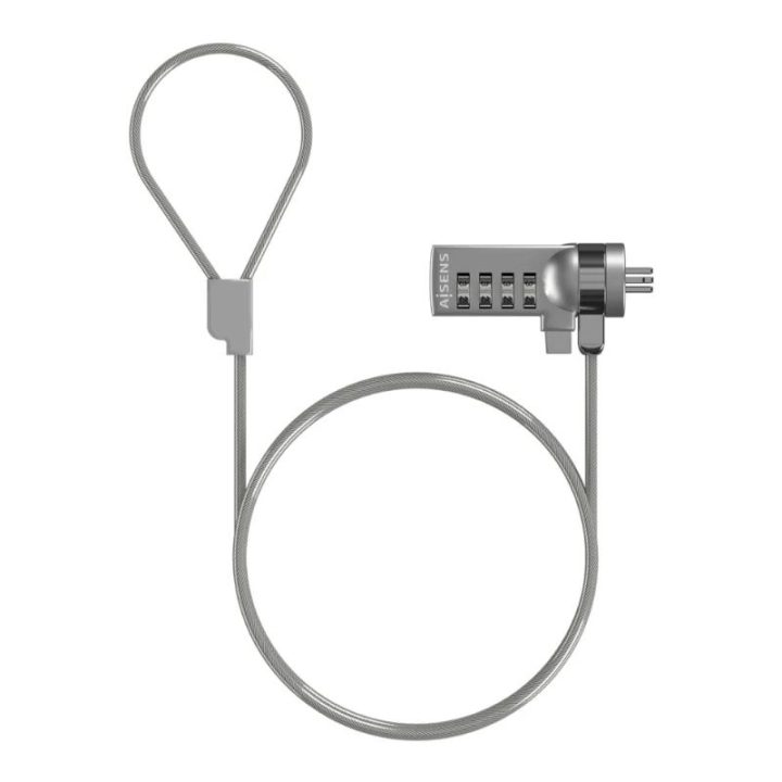 AISENS Cable de seguridad con cerradura de combinación para…