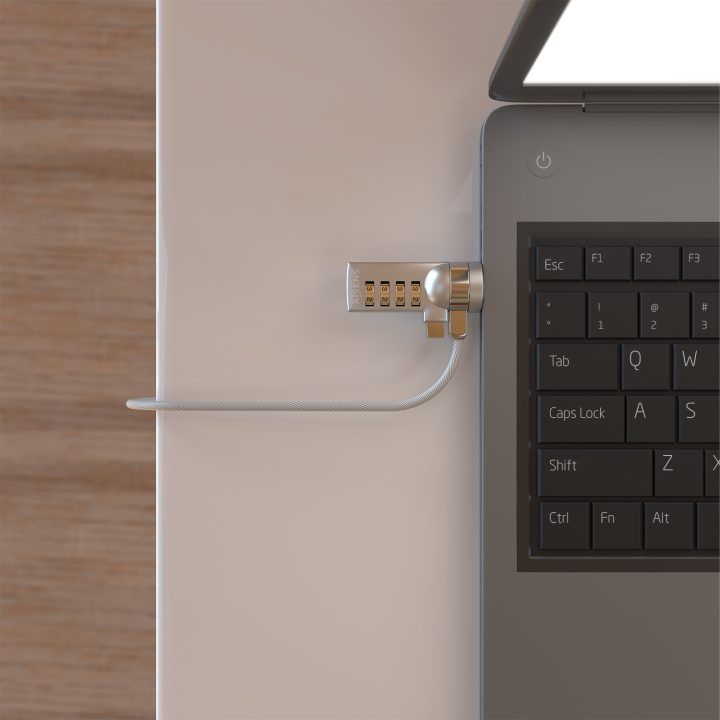 AISENS Cable de seguridad con cerradura de combinación para…