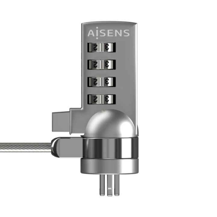 AISENS Cable de seguridad con cerradura de combinación para…