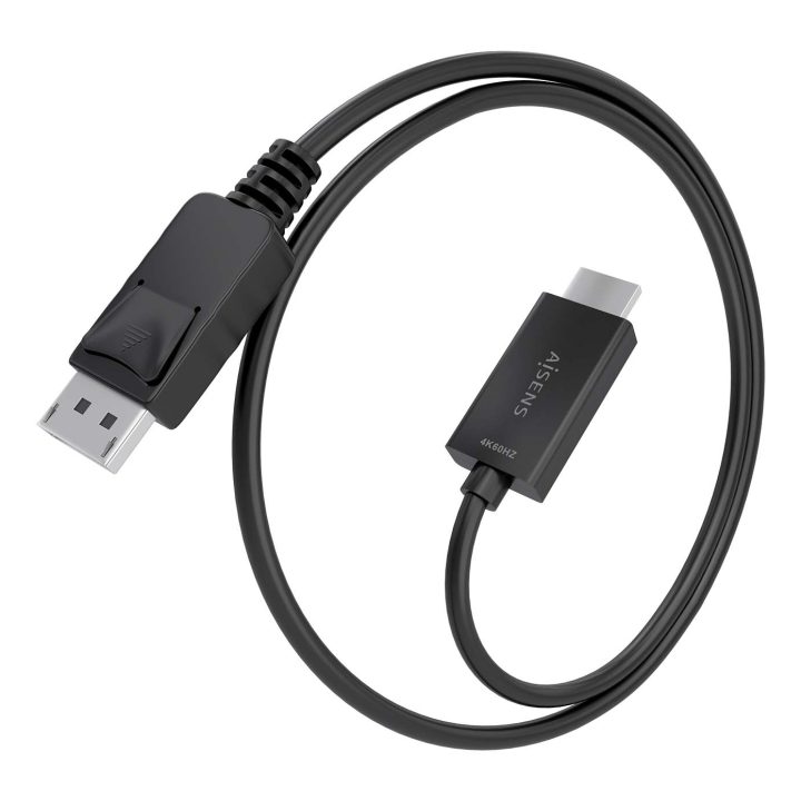 AISENS Cable conversor DisplayPort a HDMI 4K@60Hz, DP/M-HDMI/M…