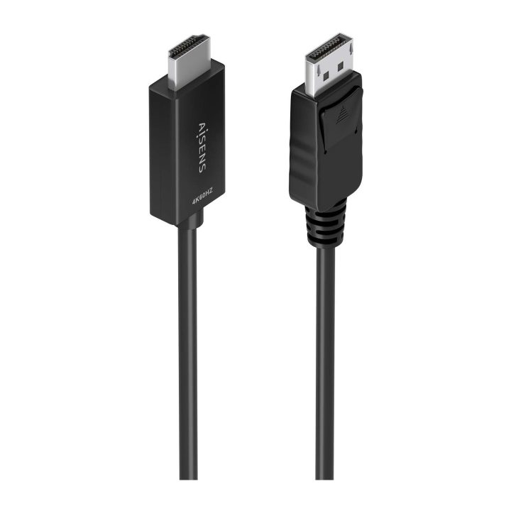 AISENS Cable conversor DisplayPort a HDMI 4K@60Hz, DP/M-HDMI/M…