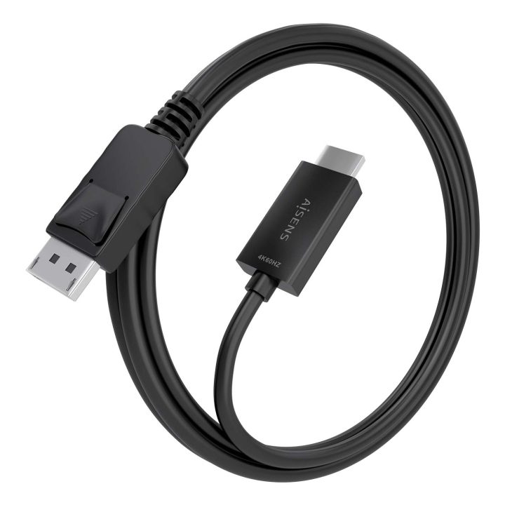 AISENS Cable conversor DisplayPort a HDMI 4K@60Hz, DP/M-HDMI/M…