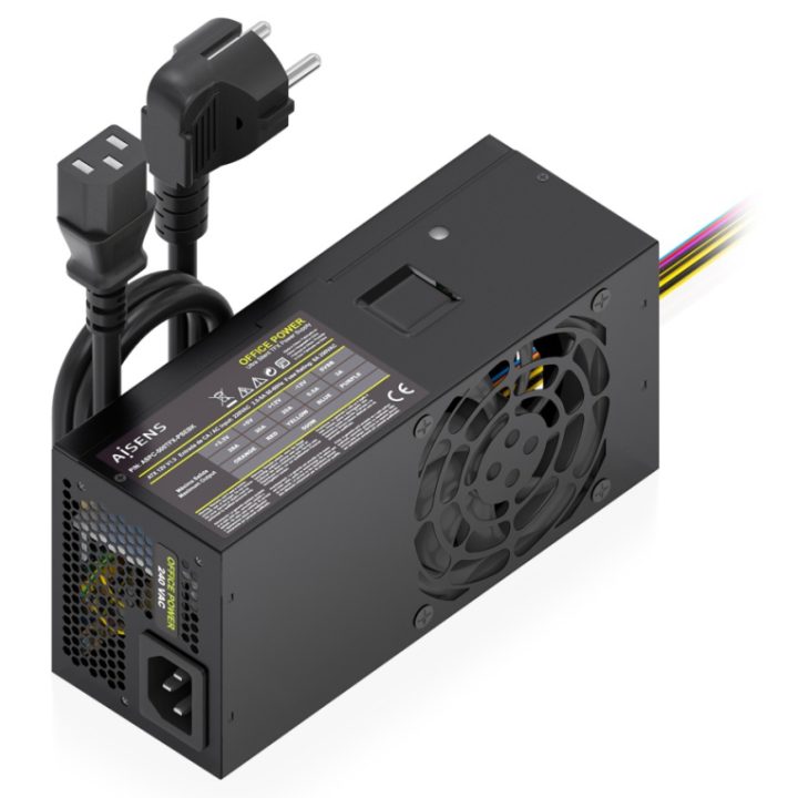 AISENS Fuente Alimentacion TFX 500W con Cable de Alimentacion OEM…