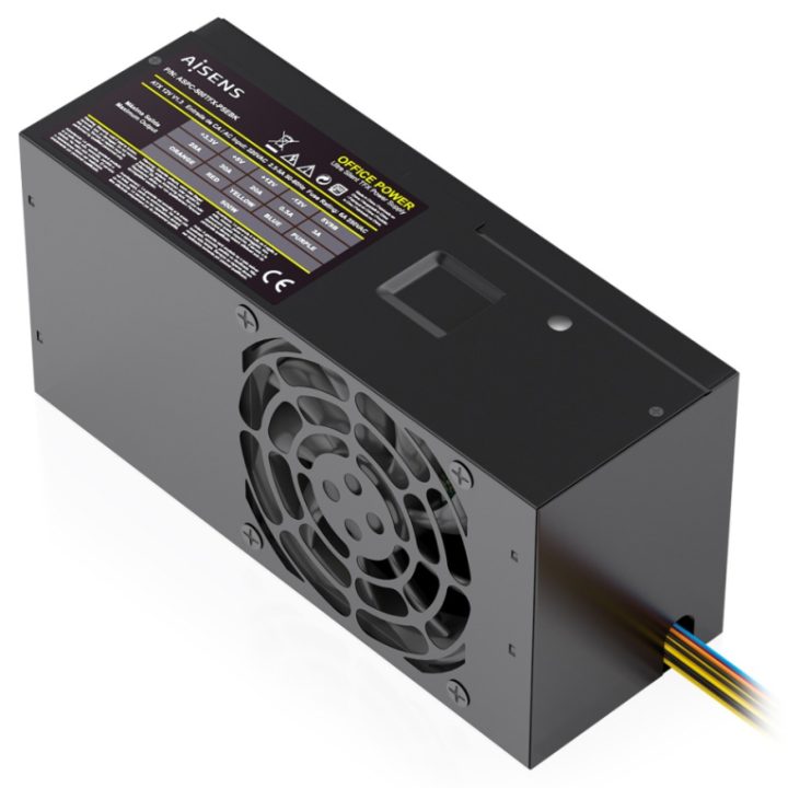 AISENS Fonte de Alimentação TFX 500W com Cabo de Alimentação OEM…