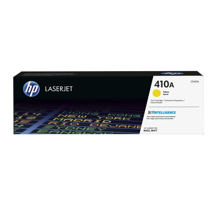 HP Cartucho de toner original LaserJet 410A amarelo