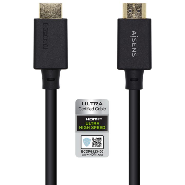 AISENS HDMI Cable V2.1 Ultra High Speed / HEC Certified 8k@60Hz…