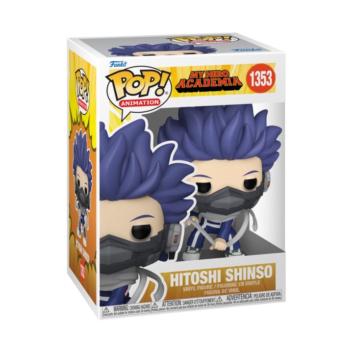 Funko Pop! My Hero Academia – S5 Hitoshi Shinso com Opção Chase