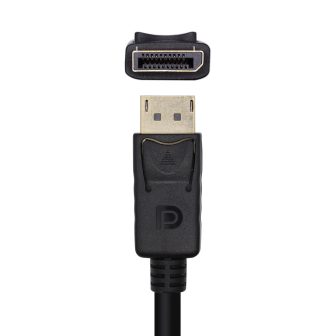 Cabo Conversor AISENS DisplayPort para HDMI, DP/M-HDMI/M, Preto, 1.0m