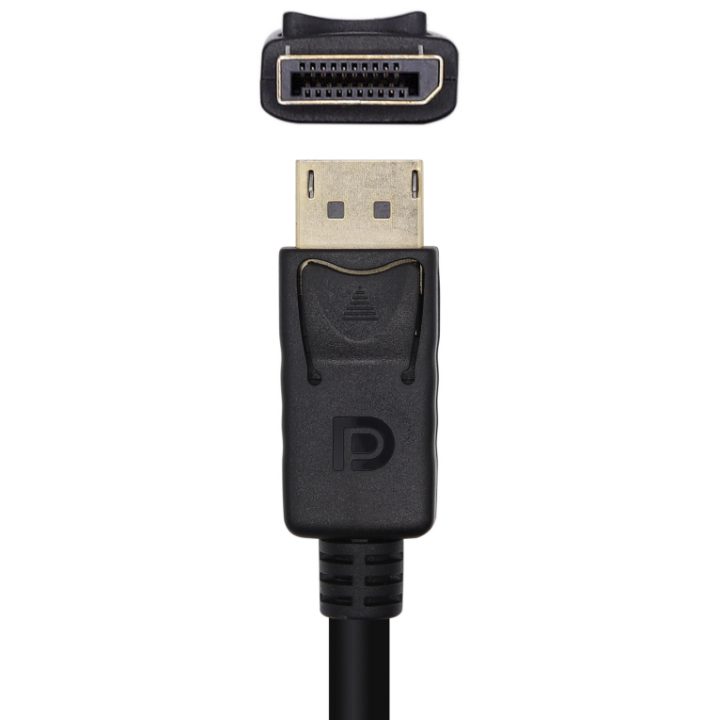 Cabo Conversor AISENS DisplayPort para HDMI, DP/M-HDMI/M, Preto, 1.0m
