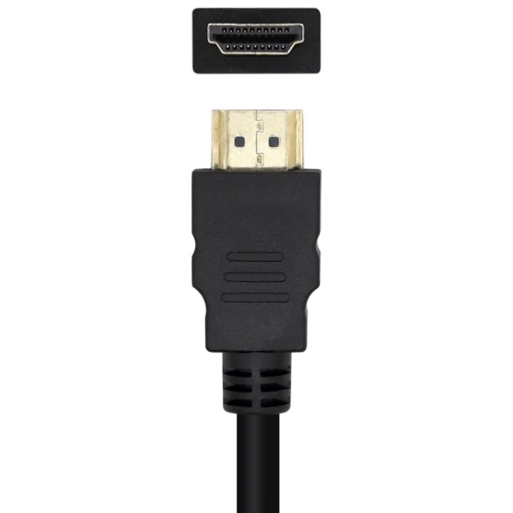 Cabo Conversor AISENS DisplayPort para HDMI, DP/M-HDMI/M, Preto, 1.0m