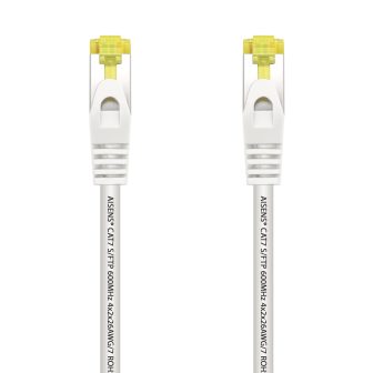 Cabo de rede AISENS RJ45 LSZH Cat.7 600 MHz S/FTP PIMF AWG26, branco…