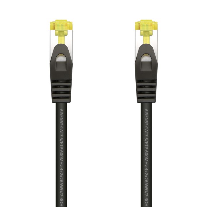 AISENS RJ45 Patch Cable LSZH Cat.7 600 MHz S/FTP PIMF AWG26, White…