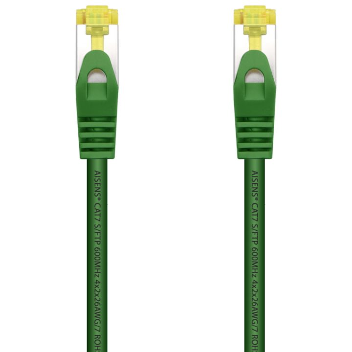 AISENS RJ45 Patch Cable LSZH Cat.7 600 MHz S/FTP PIMF AWG26, White…