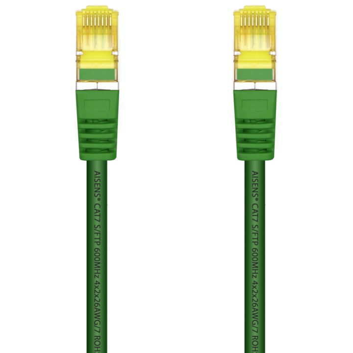 AISENS RJ45 Patch Cable LSZH Cat.7 600 MHz S/FTP PIMF AWG26, White…