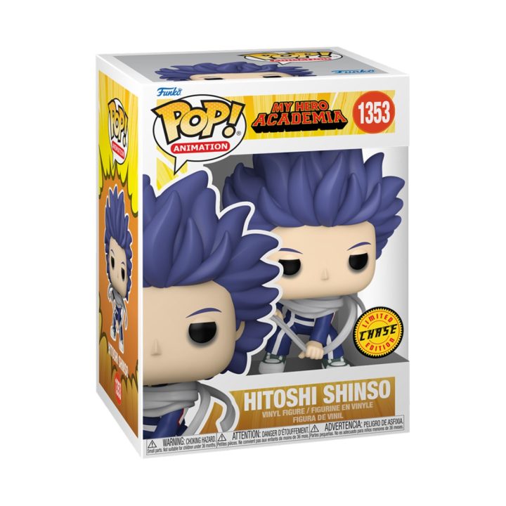 Funko Pop! My Hero Academia – S5 Hitoshi Shinso com Opção Chase