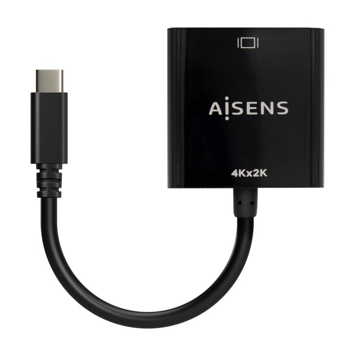 AISENS Aluminum USB-C to HDMI 4K@30Hz Converter, USB-C/M-HDMI/H…