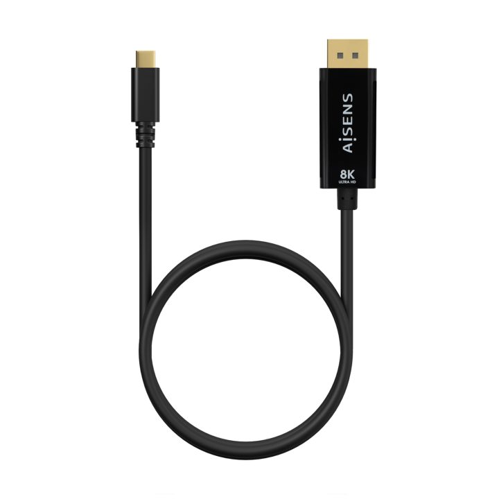 AISENS USB-C to DisplayPort Converter Cable 8K@60Hz, USB-C/M-DP/M…
