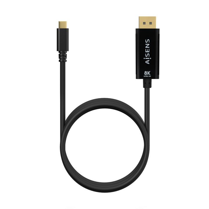 AISENS USB-C to DisplayPort Converter Cable 8K@60Hz, USB-C/M-DP/M…