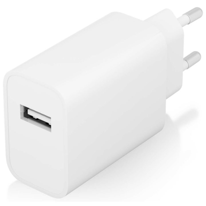 AISENS Cargador USB 10W alta eficiencia, 5V/2A, Blanco