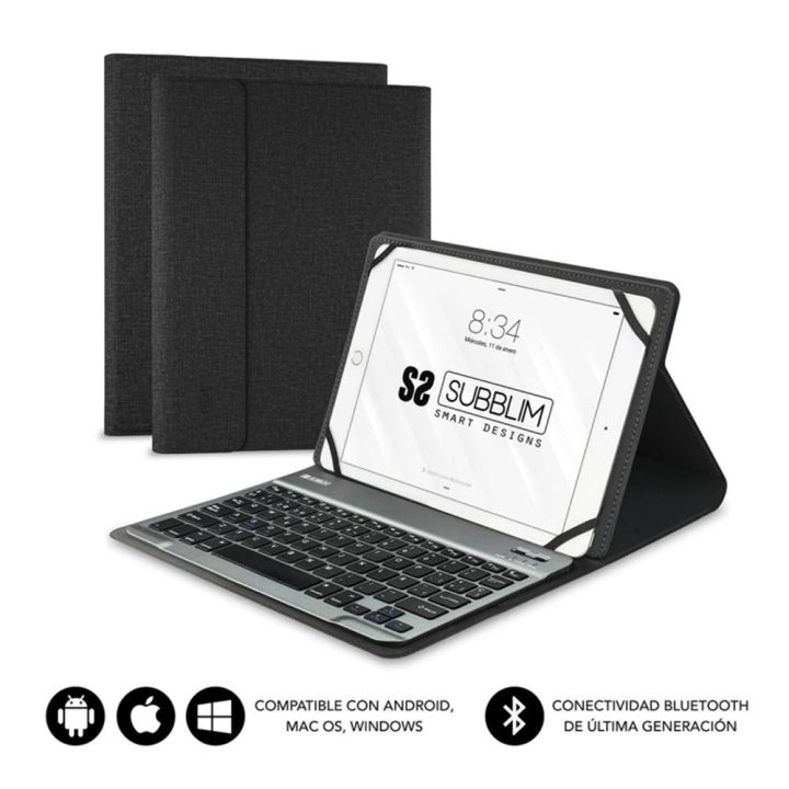 Subblim Funda con Teclado KEYTAB PRO BLUETOOTH 10,1" Black…
