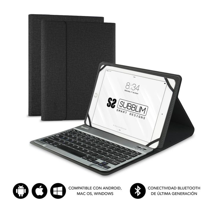 Subblim Funda con Teclado KEYTAB PRO BLUETOOTH 10,1" Black…