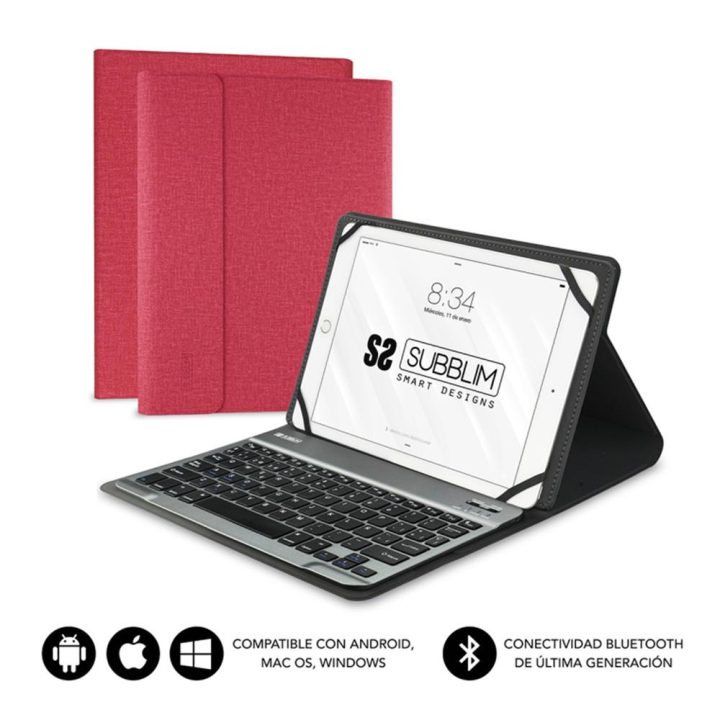 Subblim Keyboard Case KEYTAB PRO BLUETOOTH 10.1" Black…
