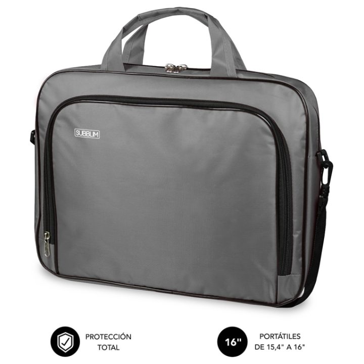 Maletin Subblim oxford para portatil 15.4 pulgadas-16 pulgadas gris…