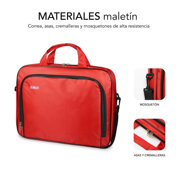 Maletin Subblim oxford para portatil 15.4 pulgadas-16 pulgadas gris…