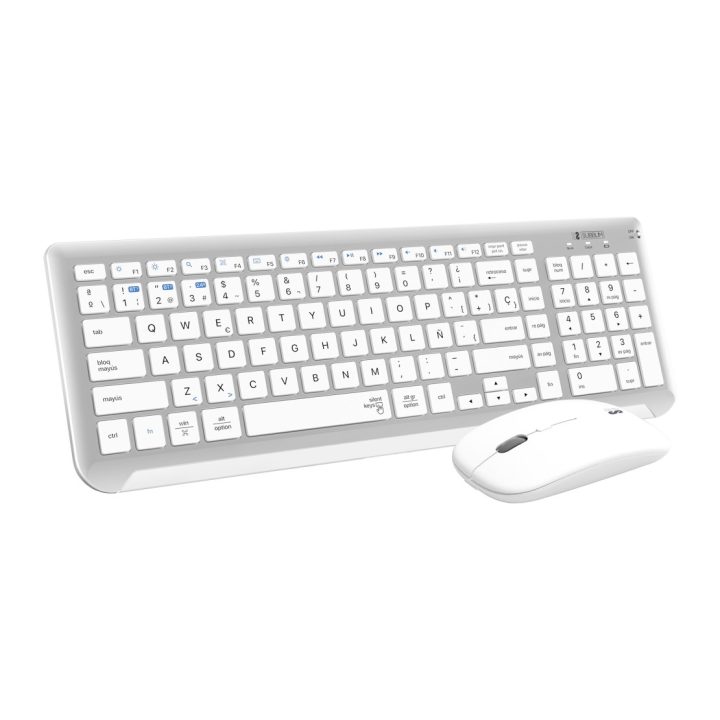 Subblim Bluetooth + 2.4G Dual Prestige Extended Keyboard and Mouse…