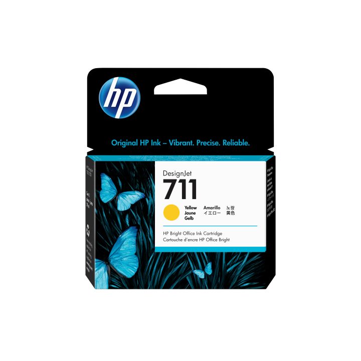 HP Cartucho de tinta DesignJet 711 amarelo de 29 ml