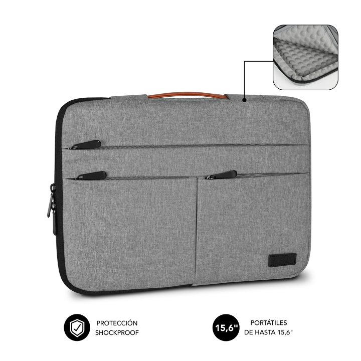 Capa Subblim air padding 360 sleeve para portátil 15,6 polegadas azul…