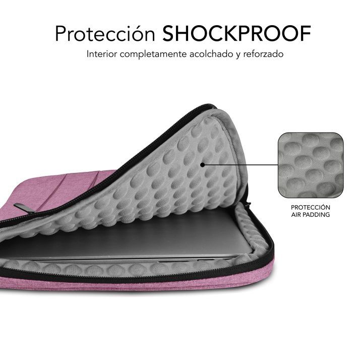 Funda Subblim air padding 360 sleeve para portatil 15.6 pulgadas azul…