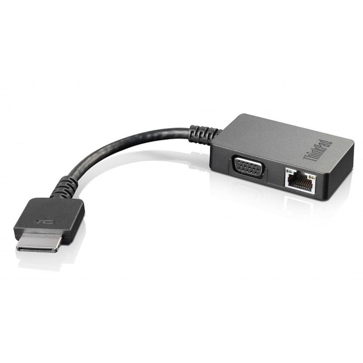 Lenovo 4X90J31060 adaptador de género para cabo OneLink+ VGA/RJ45…