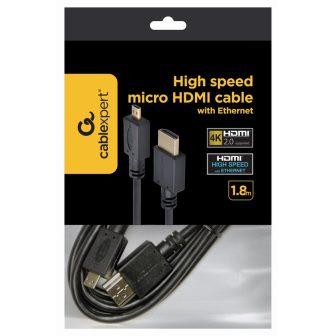 Gembird 1.8m HDMI-M/micro HDMI-M cable HDMI 1,8 m HDMI tipo A…