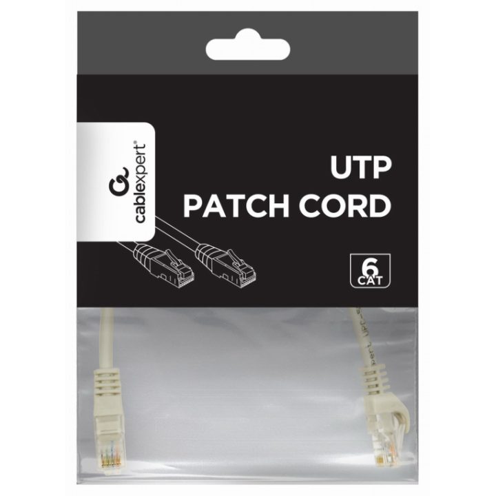 Gembird CAT6A Patchkabel Ungeschirmt 0.25m - PP6U-CU-0.25m cabo de…