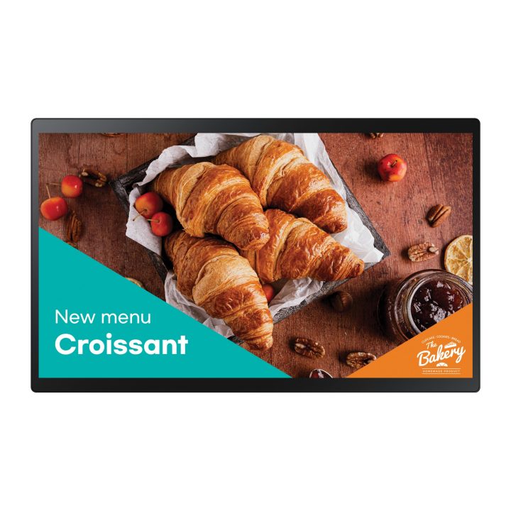 Samsung QB24C-T 24" LED Digital Signage Flat Panel Wi-Fi 250 cd/m²…