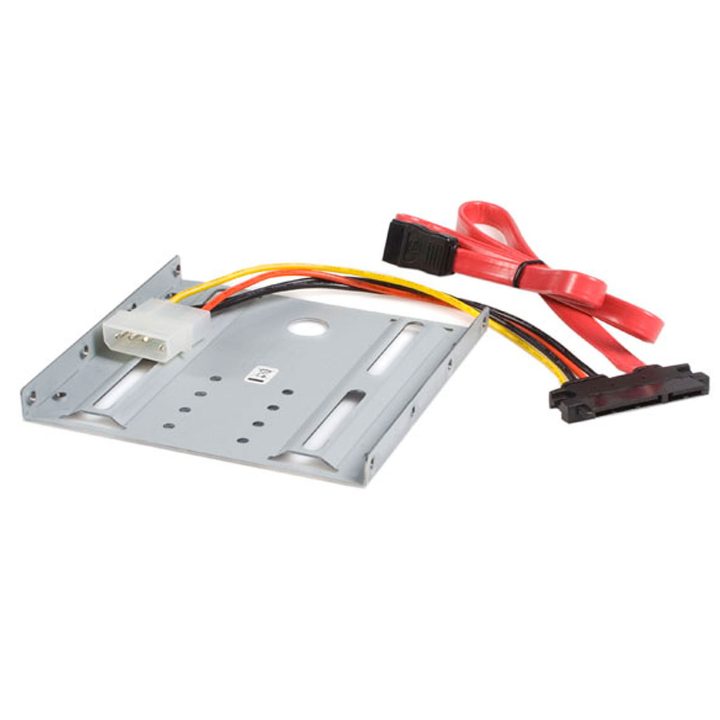 StarTech.com 2.5in to 3.5in SATA Hard Drive Mounting Bracket Adapter…